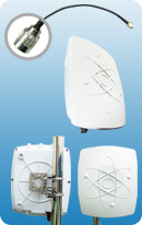 MuTenna&trade; 2.4G 16dBi-RP TNC (M)