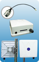 2.4GHz ComTennaII™ 14dBi - RP TNC (M)