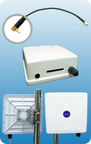 2.4GHz ComTennaII™ 14dBi - MMCX RA (M)