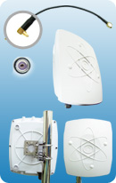 MuTenna™  2.4G 16dBi - RP MMCX RA (M)