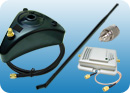 2000mW Booster + Pro Base 1.5m/5ft + 9dBi Dipole Antenna