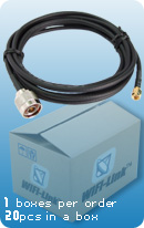 N male to SMA male RP(LLC 200/3m)