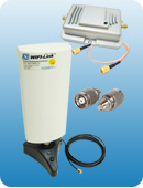 2000mW Booster + Pro Base 3m/10ft + 12dBi Panel