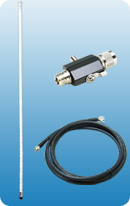 OMNI 11dBi 2.4G + Lightning Protector + RTNC9m/30ft