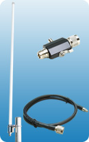 OMNI 12dBi 2.4G + Lightning Protector + RSMA6m/20ft