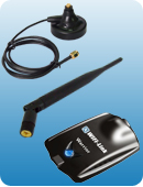 WIFI-Link Warrior 1000mW 802.11b/g/n WLAN USB adapter with 5 dBi Rubber Base (5ft)