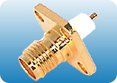 SMA FEMALE PANEL MOUNT-4 HOLES