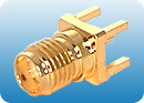 SMA FEMALE PCB MOUNT